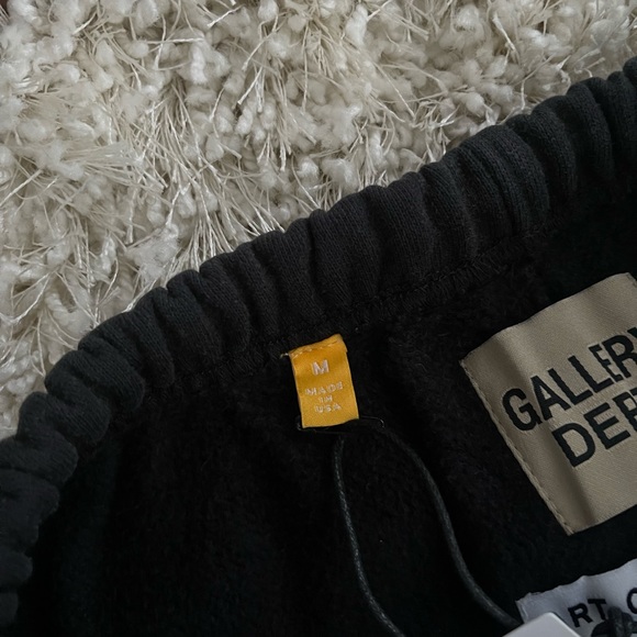 Gallery Dept. Painted Flare Sweatpants Washed Black - Picture 3 of 3